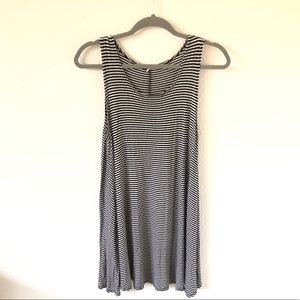 Black and White Stripped Dress